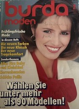 BURDA moden 2/ 1984 mit Schnittmustern & Anleitung * Frühling * Baby * Vintage