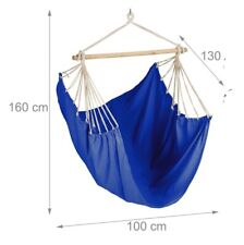 Hängesessel Hängesitz Hängematte Hängeliege Hängeschaukel 3 Farben 165x130 cm