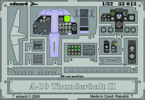 Thunderbolt ii dashboard - a-10,
