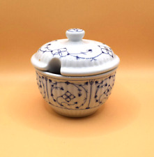 Heiko Blume indisch blau   Zuckerdose, Zuckertopf mit Deckel