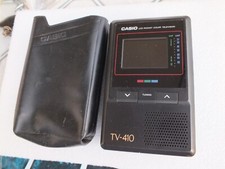 Vintage Casio TV-410 LCD Pocket Color Television Pocket Mini Fernseher - MG 28 .