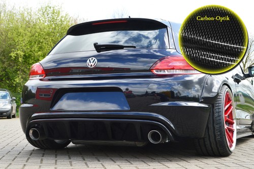 Heckansatz für scirocco - heckansatz, r