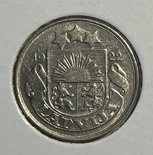 Lettland santimu 1922 4 - 10,