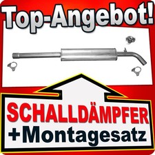 Mittelschalldämpfer für