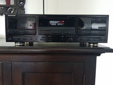 Kenwood KX-W2050 Doppelkassettendeck Autoreverse HiFi Vintage Tapedeck von 1993