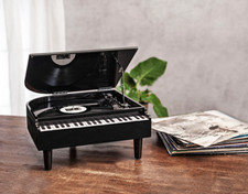 Piano Plattenspieler ,Plattenspieler in Klavier-Optik, Außergewöhnliches Design