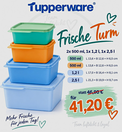 Tupperware basic line frische - basic,