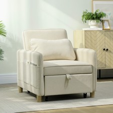 HOMCOM Schlafsessel 3 in 1