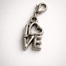 Kleiner silberner charm - kleiner,