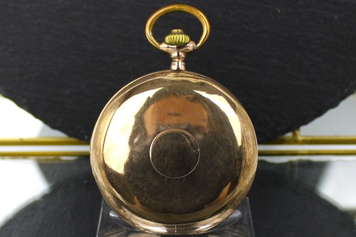 Gold savonnette taschenuhr - gold,