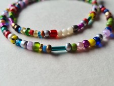 Rocailles Glasperlen Halskette