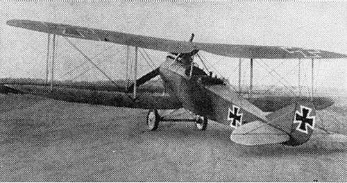 Bauplan rumpler v - bauplan, iv/v