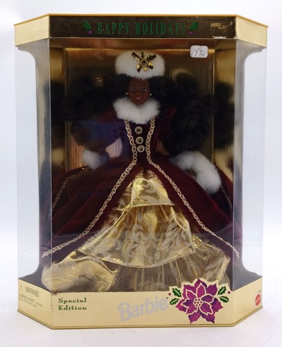 1996 happy holidays barbie - happy,
