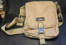 ? CAMEL active Umhängetasche – Canvas, Beige – robust, viele Fächer