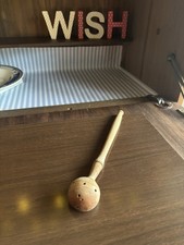 Vintage Holz Oliven Löffel Holz Handarbeit Kitchenalia Landhaus