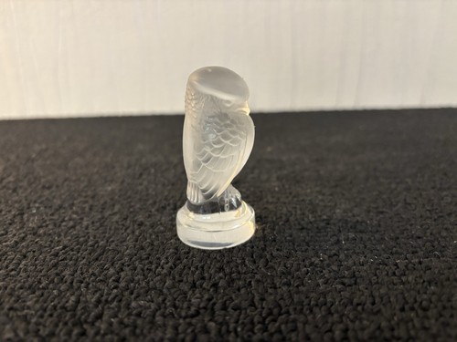 Lalique chouette schale - lalique, aus