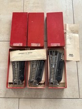  3 x  elektr. Weichen Paar Hohlprofil Piko Spur H0, OVP,