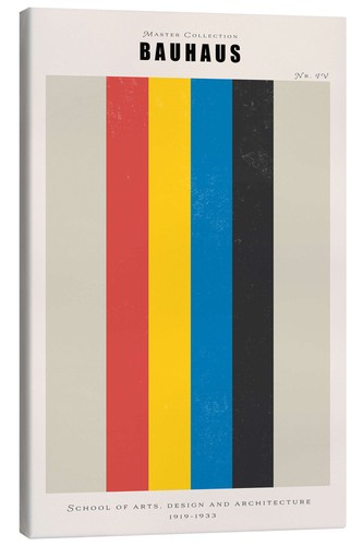 Leinwandbild bauhaus school - leinwandbild,