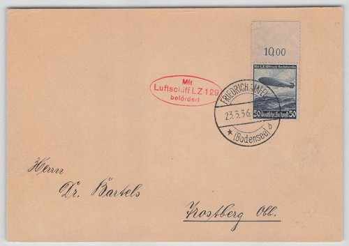 Zeppelin postkarte - zeppelin, 1