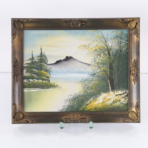 ölgemälde klein 27x22cm see - klein,