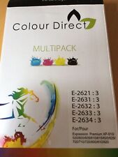 5 Vollfarbiges Set Tinte für Epson Expression Premium XP-510/520/600/605/610/615