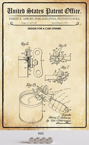 Blechschild 20x30 patent - blechschild,