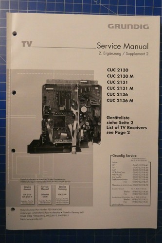 Grundig service manual video - grundig,