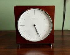 Max Bill by Junghans / Tischuhr / Uhr / Kaminuhr / Quarzwerk