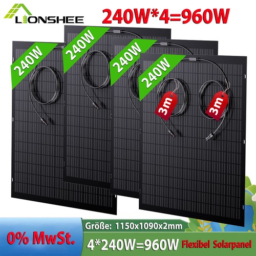 960 watt flexibles solarmodul - flexibles,