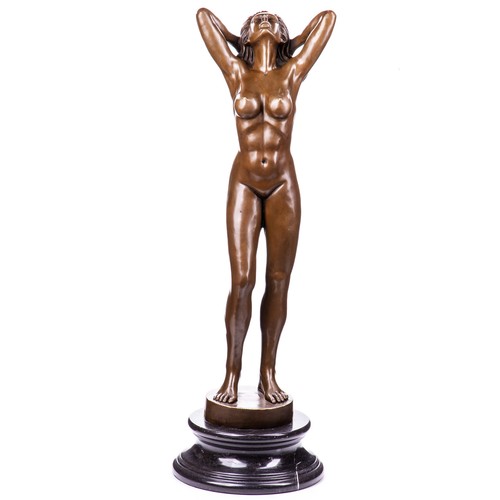 Bronzeskulptur weiblich akt - bronzeskulptur,