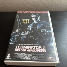Terminator 2 Tag der Abrechnung m. Arnold Schwarzenegger VHS 1991 Kiste11