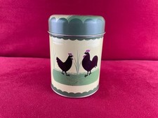 Passend zu Zeller Keramik - Hahn und Henne - Kleine Teedose