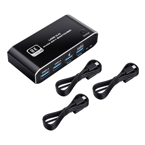Port hdmi kvm switch 8k - switch,