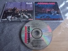 ANNIHILATOR Set the world on fire ORG 1993! Megadeth Heathen Flotsam Xentrix