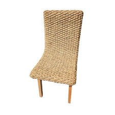 Ranu Seegras-Stuhl mit Teakholzgestell – handgeflochtene Leichtigkeit