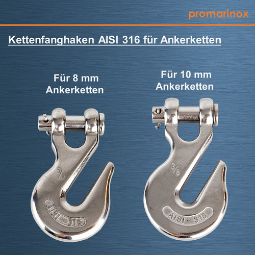Kettenfanghaken edelstahl - kettenfanghaken,