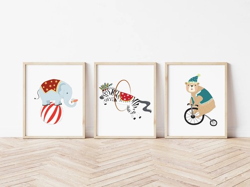 3er set zirkus - zirkus,