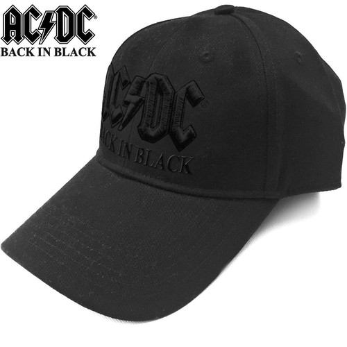 Back black baseball - ac/dc,