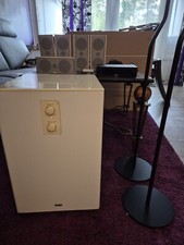 Teufel CONSONO 35 MK3 5.1-Heimkino-Set weiß mit Decoderstation 5 und Boxenhalter