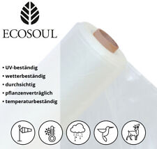 UV5 Gewächshausfolie Gartenfolie Tunnel- Tomatenhausfolie 200my 6m Br. 1,75€/m²