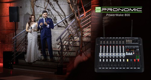 Kanal power mixer - pa,