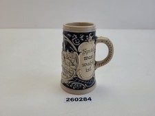Bierkrug steingut gruß aus - bierkrug,