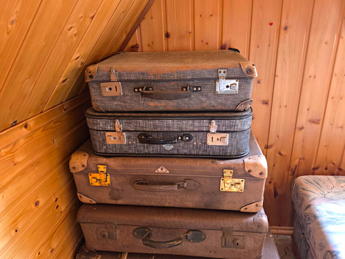 Vintage reisekoffer - vintage,