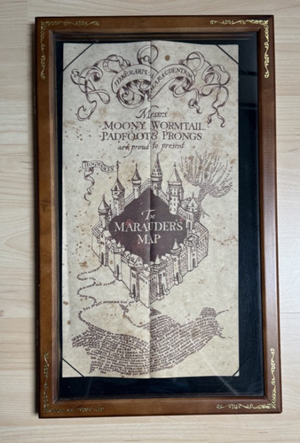 Harry potter die - karte, des