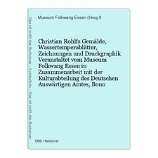 Christian Rohlfs Gemälde, Wassertemperablätter, Zeichnungen und Druckgraphik Ver