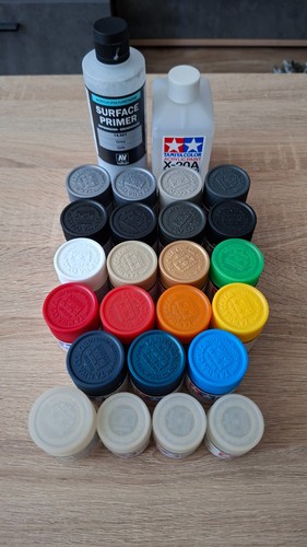 23x tamiya acrylfarben - x, xf