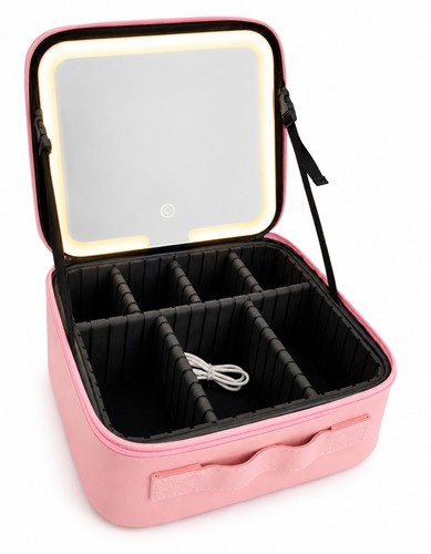 Schminktasche mit spiegel und - mit,