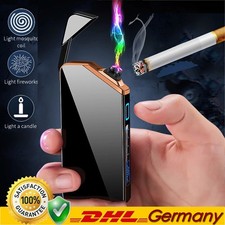 Elektrisch Feuerzeug Dual Arc Plasma Lichtbogen Feuerzeug Aufladbar Feuerzeug