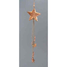 HOLZ-STERN-HÄNGER mit 1x13cm