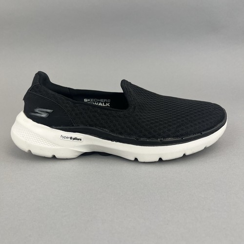 Skechers walk black slip - skechers,